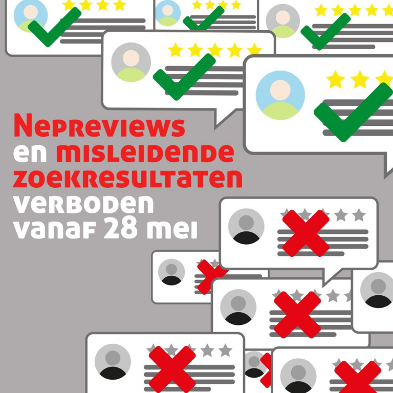 Nepreviews en misleidende zoekresultaten verboden vanaf 28 mei 2022